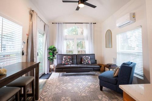 The BEST Tiny Home Loft and Private Yard