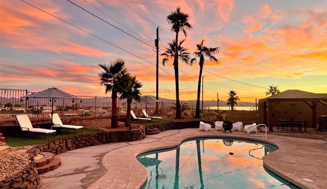 Trendy Desert Getaway Pool, Spa, Game Room