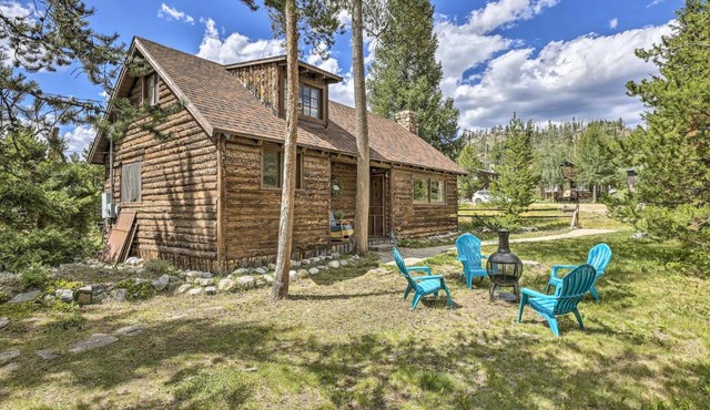 Walk to Grand Lake: Historic Dtwn Cabin!