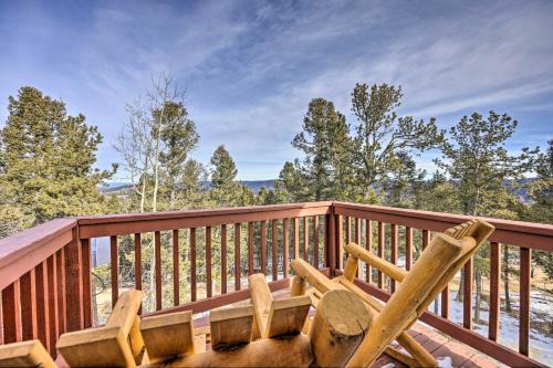 Woodland Park Home w/Stunning Mountain Views