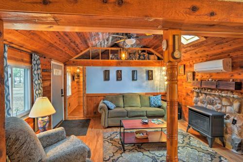 'Work, Play & Get Away Cabin' Near Higgins Lake!
