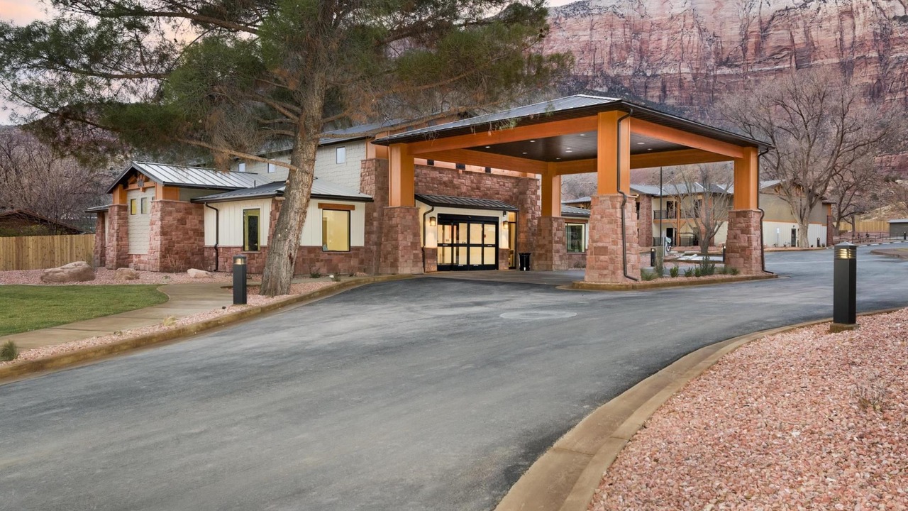 Photo of Buildings in Zion National Park South Entrance