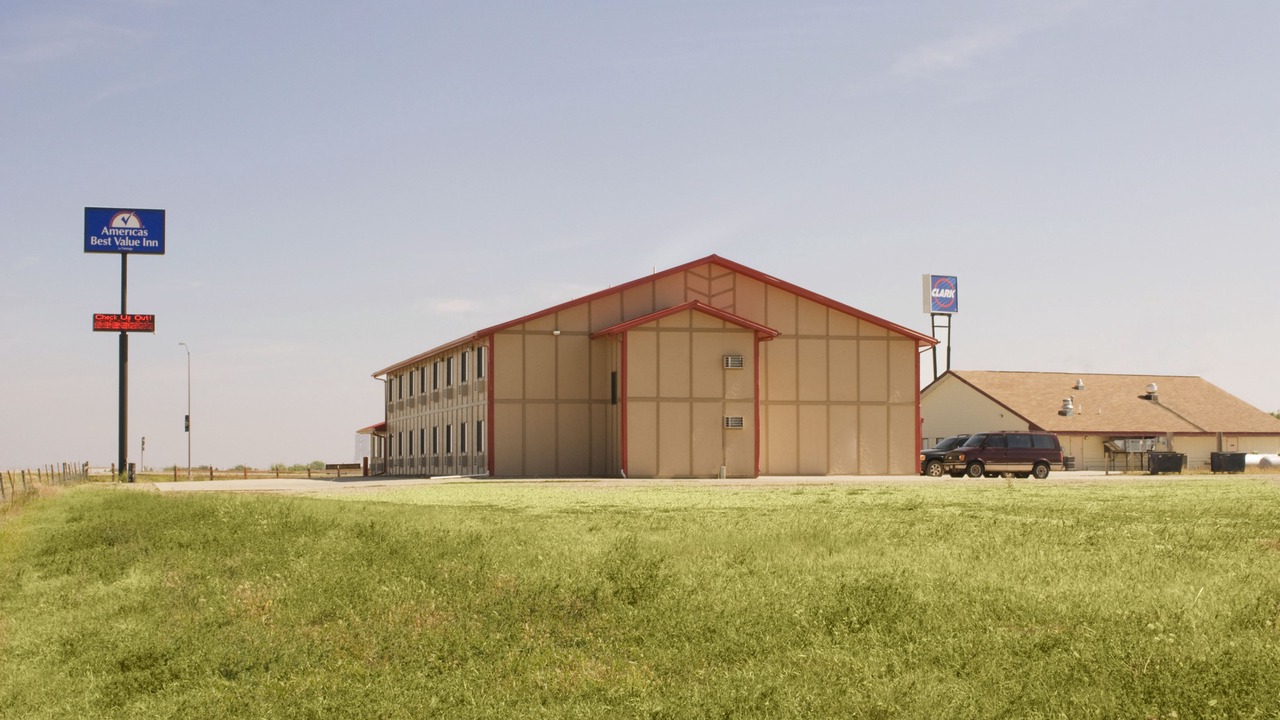 Photo of Buildings in Northeast Entrance Badlands