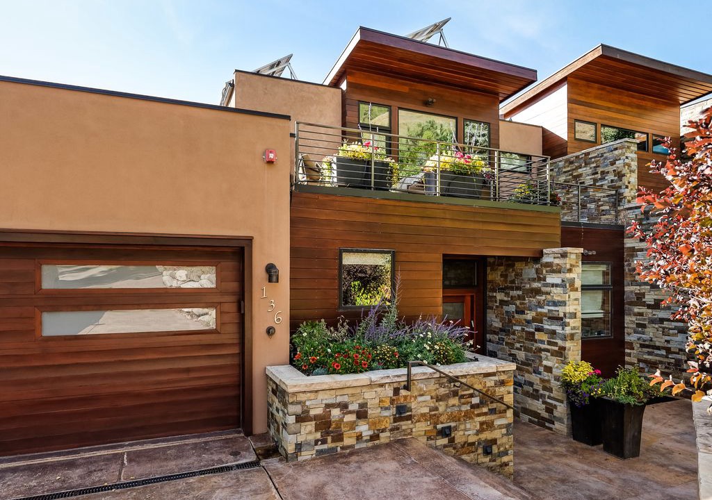 Photo of Buildings in Mountain Valley