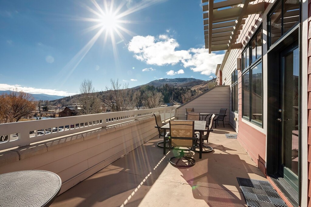 Photo of Patio Balcony in Downtown Steamboat Springs
