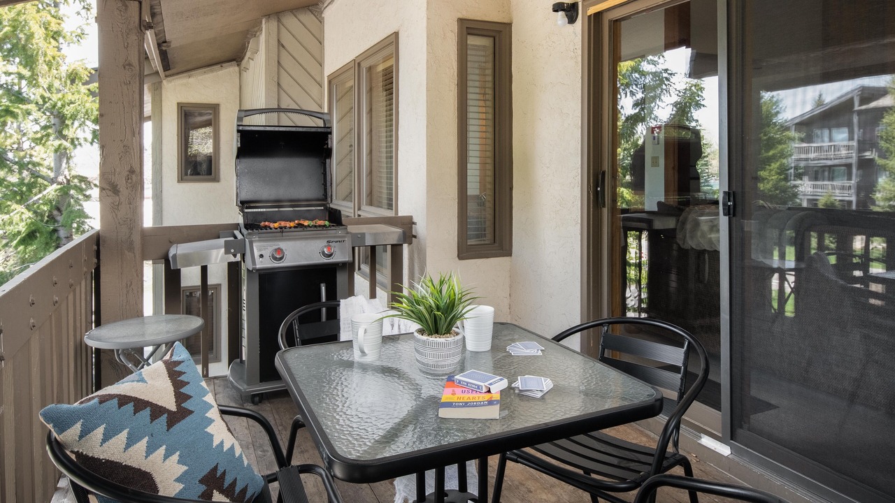 Photo of Patio Balcony in Teton Village