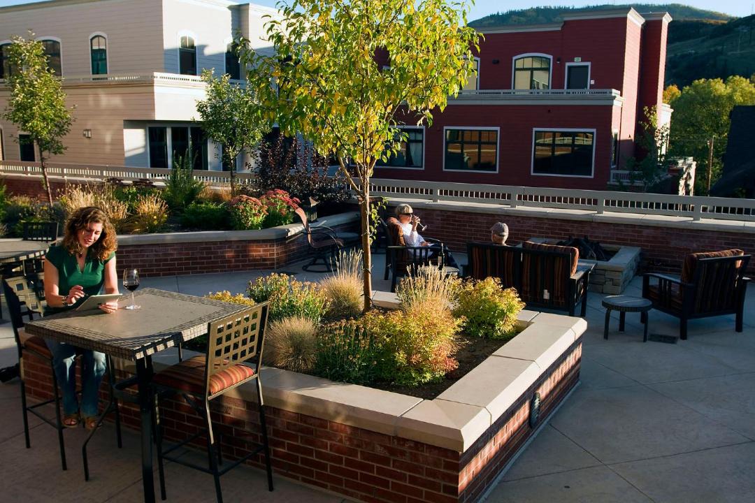 Photo of Patio Balcony in Downtown Steamboat Springs