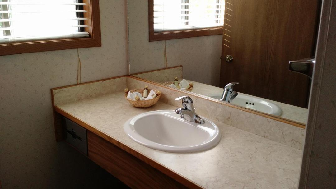 Photo of Bathroom in East Glacier Park Village