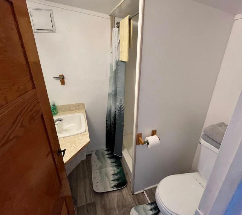 Photo of Bathroom in East Glacier Park Village