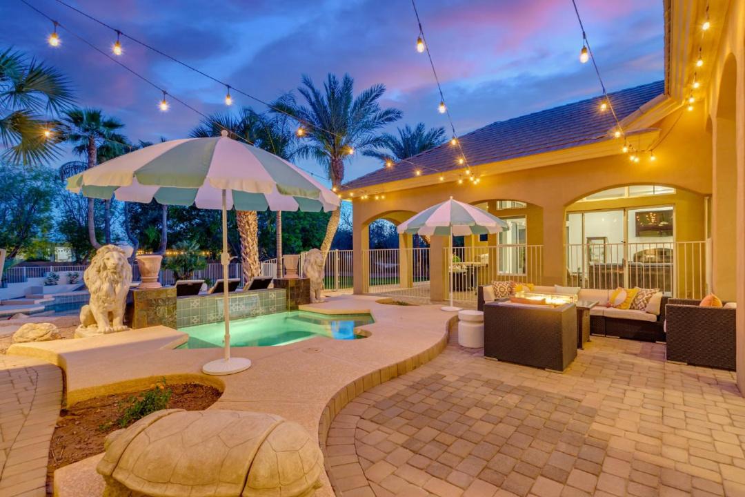 Photo of Patio Balcony in Circle G at Riggs Ranch