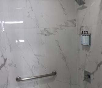 Queen Room with Two Queen Beds, Mobility Access and Roll-In shower, Non-Smoking