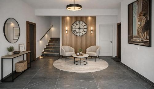 Two-Bedroom Apartment with Balcony and Terrace