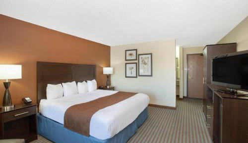King Room with Roll-In Shower - Mobility Accessible/Non-Smoking