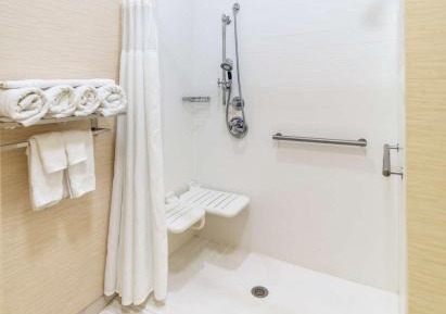 King Room with Roll-in Shower - Mobility and Hearing Accessible