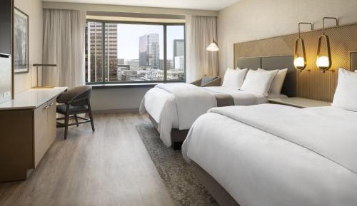 Deluxe Queen Room with Two Queen Beds with City View
