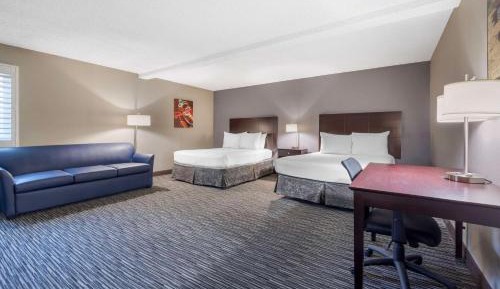 Queen Room with Two Queen Beds and Sofa Bed