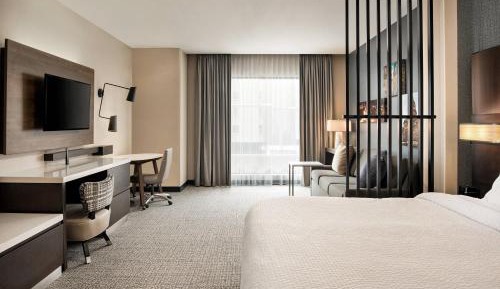 King Studio with Sofa Bed and City View