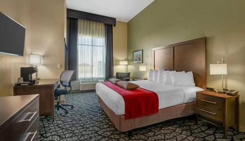 King Room with Roll-In Shower - Disability Access