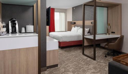 King Suite with Trundle Sofa - Hearing Accessible