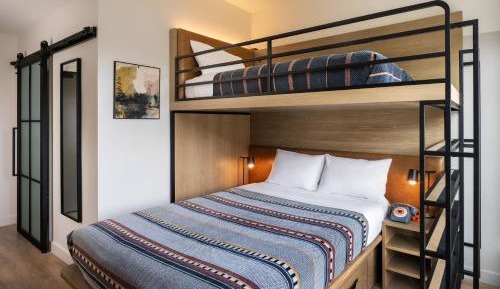 Queen Room with Lofted Twin Bed