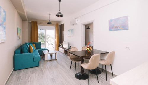 One-Bedroom Apartment with Balcony and Sea View