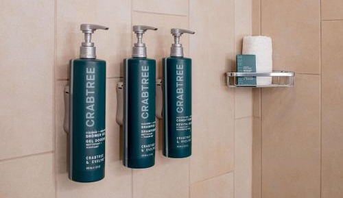 Queen Suite with Roll-In Shower - Mobility Accessible
