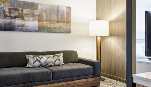 King Suite with Trundle Sofa - Hearing Accessible