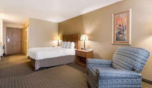 Queen Room with Roll-In Shower - Mobility Accessible/Non-Smoking