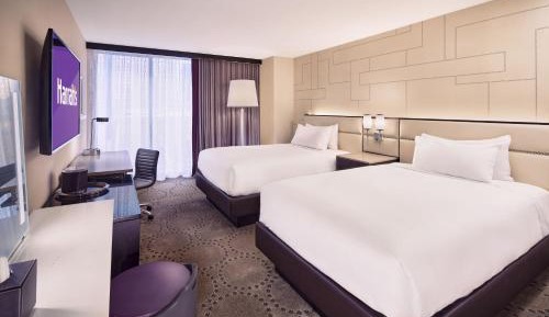 Mountain Tower Deluxe Room, 2 Double Beds, Non-Smoking, Pool View
