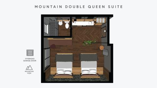 Mountain Double Queen Suite